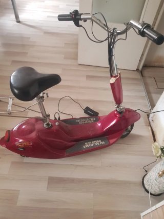 Moto Eléctrica Mini Speed Executive 250 Roja