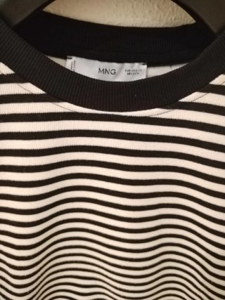 Camiseta Mango Rayas Talla XS