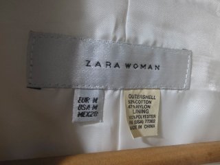 Gabardina beige mujer talla S marca zara