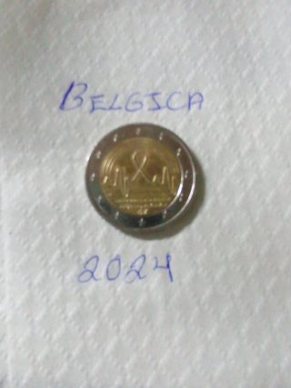 Moneda 2€ Bélgica 2024