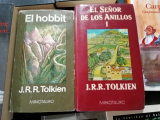 Novelas El Hobbit y El señor de los anillos I