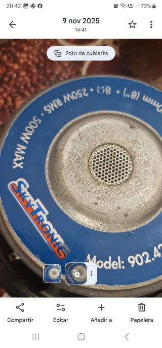 6 altavoces en buen estado