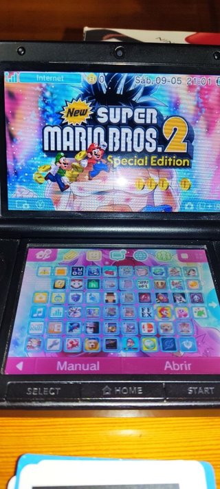 Nintendo 3ds XL + Caja + Funda y Juegos