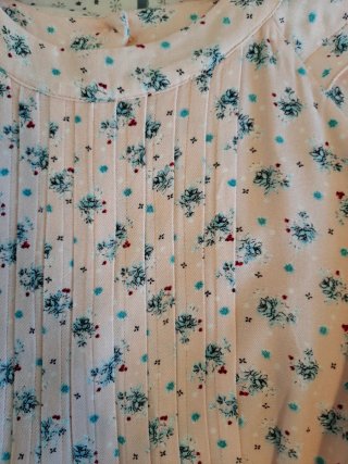 Vestido rosa flores talla 11-12