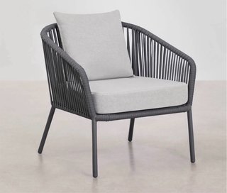 Conjunto sofá, sillones y mesa para jardín Arhiza