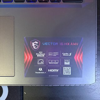 MSI Vector 16 | i7-14700HX | RTX 4060| 32GB |240hz