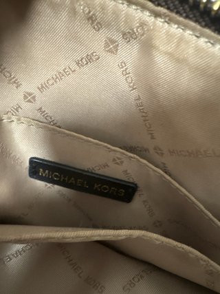 Bolso Michael Kors Marrón y Dorado
