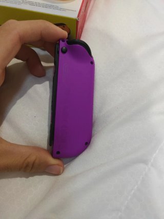 Joy-Con Morado/Naranja Neón Nintendo Switch