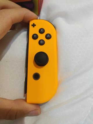 Joy-Con Morado/Naranja Neón Nintendo Switch