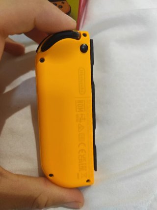 Joy-Con Morado/Naranja Neón Nintendo Switch