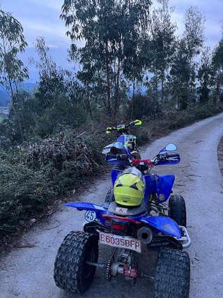 Quad Yamaha YFM 250 Azul Todoterreno