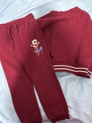 Conjunto Spiderman niño