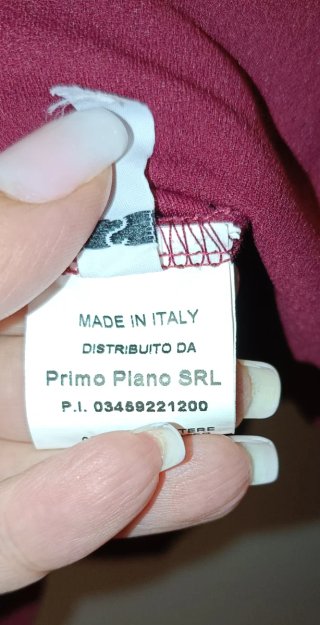 Abito donna a trapezio Tg S - Made in Italy
