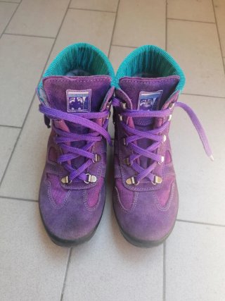 Scarpa Scarpe da Trekking Viola/Turchese
