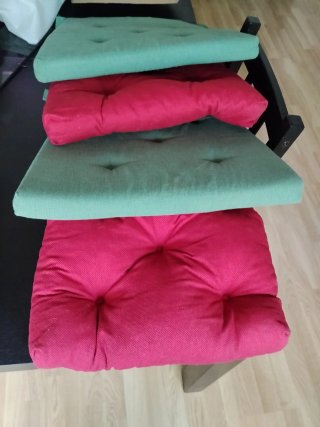 Mesa extensible comedor + 4 sillas madera negra