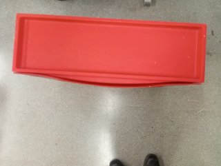 Zapatero Ikea Rojo Plástico
