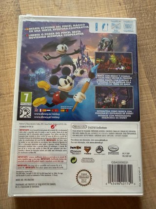 Precintado Epic Mickey 2 Wii