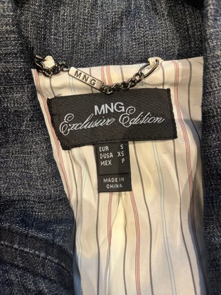 Chaqueta vaquera traje mujer