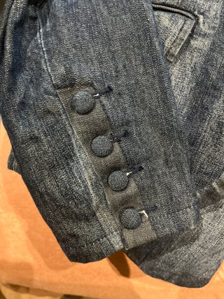 Chaqueta vaquera traje mujer