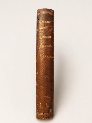 Procedimientos civiles y criminales.1877+manuscrit