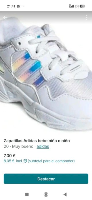 Zapatillas Adidas niña