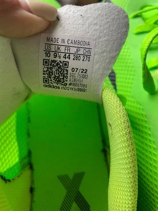 Zapatillas Adidas Fútbol Niño Verde