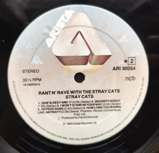 LP 1983 🇪🇺 STRAY CATS - RANT N RAVE