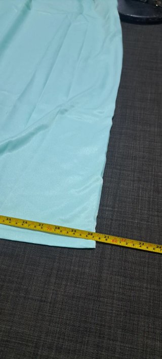 Camisón antiguo azul y amarillo