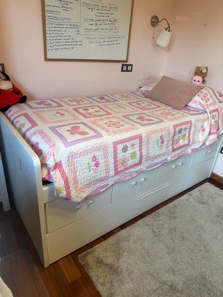 Cama nido 90x190cm completa con colchones