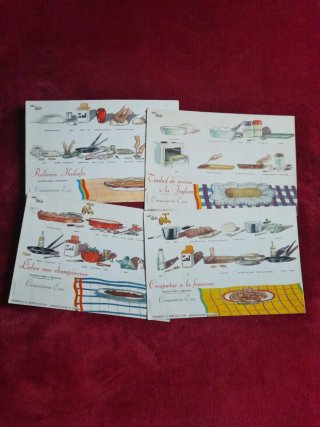 LIBROS Y RECETAS VINTAGE DE COCINA
