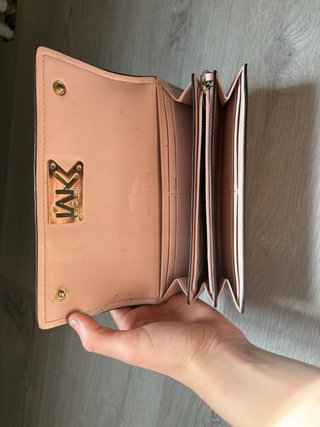 Cartera Michael Kors Beige Original