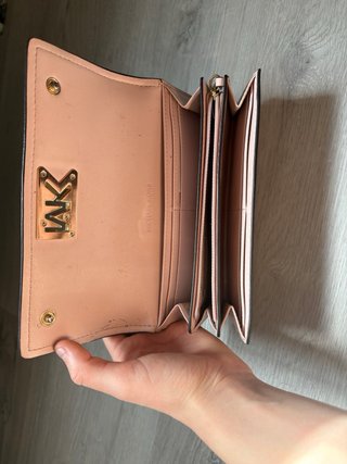 Cartera Michael Kors Beige Original