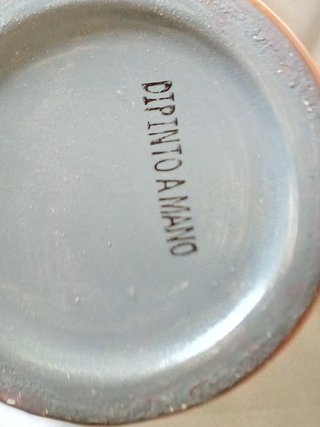 Vaso ceramica con dipinto (433)