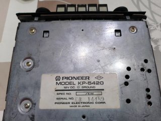 Radio Cassette Pioneer KP-5420 AM