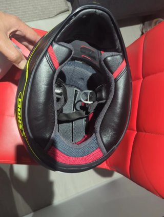 Casco Shoei Hornet ADV Negro/Amarillo