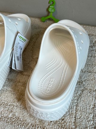 Ciabatte Crocs Platform Bianche Tg 39/40