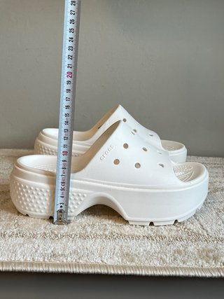 Ciabatte Crocs Platform Bianche Tg 39/40