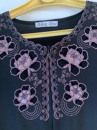 2 maglie Miss Aless tg S nere con perle