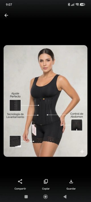 Faja Post-Operatoria Cinturilla MADE IN COLOMBIAN
