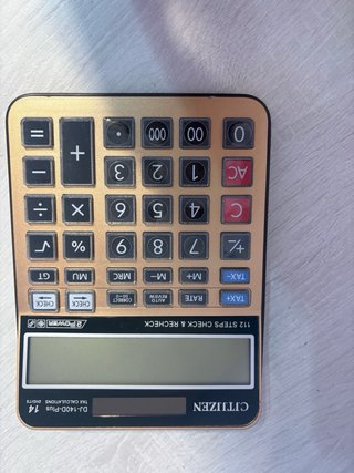 Calculadora Científica Citizen DJ-140D-Plus
