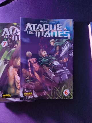 Lote Manga Ataque a los Titanes