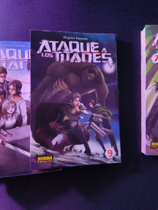 Lote Manga Ataque a los Titanes