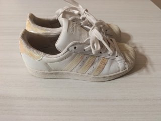 Adidas Superstar Pelle Bianca Donna 36