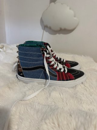 Tenis Vans Talla 39 Multicolor/Teal