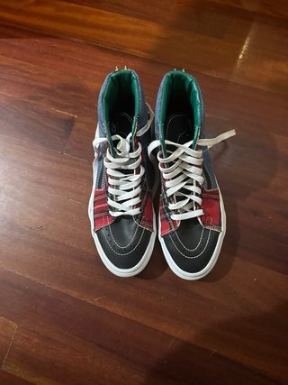Tenis Vans Talla 39 Multicolor/Teal