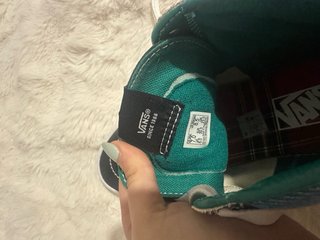 Tenis Vans Talla 39 Multicolor/Teal