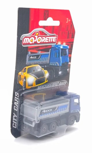 MERCEDES-BENZ AROCS CAMIÓN VOLQUETE MAJORETTE CITY