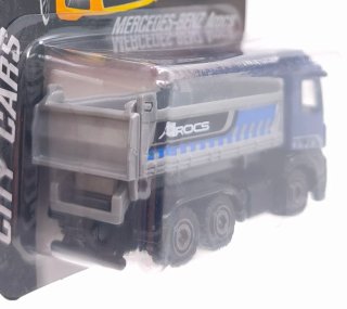 MERCEDES-BENZ AROCS CAMIÓN VOLQUETE MAJORETTE CITY