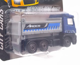 MERCEDES-BENZ AROCS CAMIÓN VOLQUETE MAJORETTE CITY