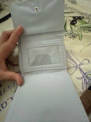Monedero gris Primark con lazo